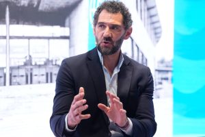 El stand de Badalona en Fitur presenta la Fase Final de la Liga de Campeones FIBA